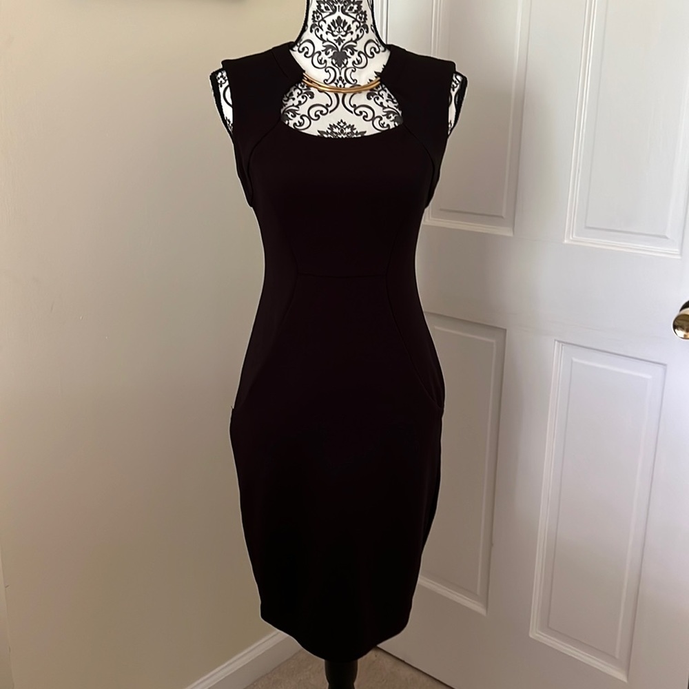 Bisou Bisou Michele Bohbot Black Dress